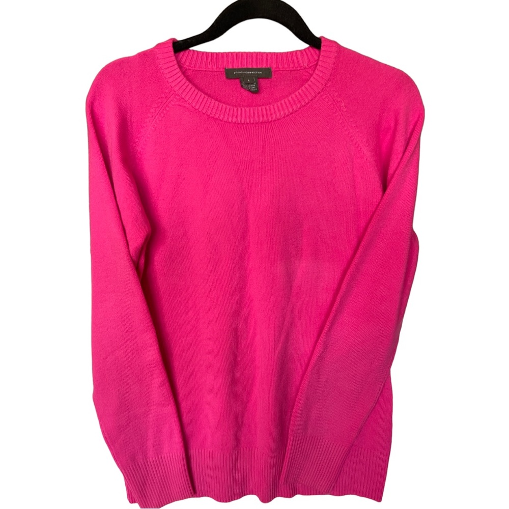 French connection crew neck sweater size large NWOT in size L